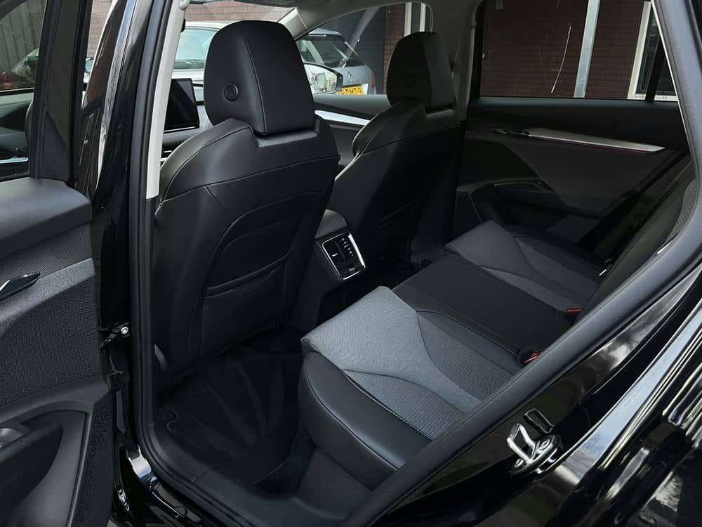 Resultaat dieptereiniging autostoelen